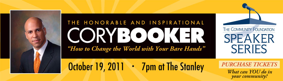 Cory Booker at The Stanley, October 19, 2011